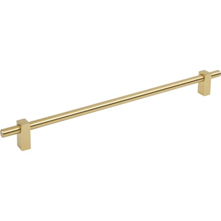 Jeffrey Alexander 305 Mm Center-To-Center Brushed Gold Larkin Cabinet Bar Pull 478-305BG